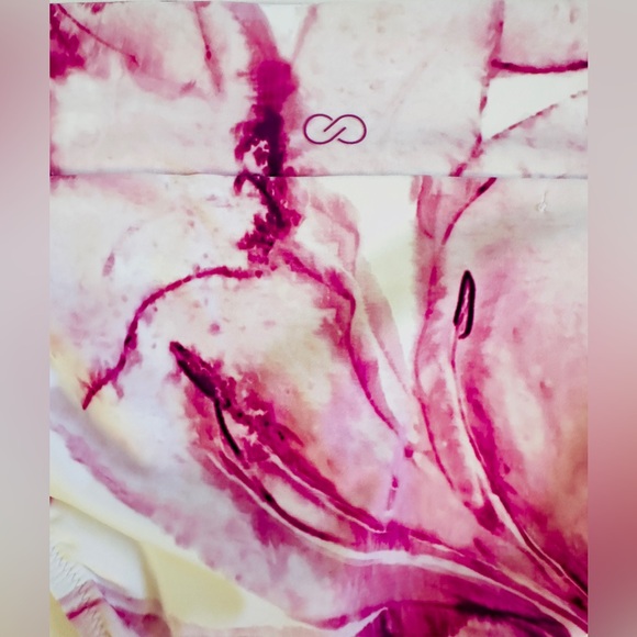 CALIA Floral Flourish Geranium Mid Rise Wide Band Bikini Bottom - Picture 5 of 12